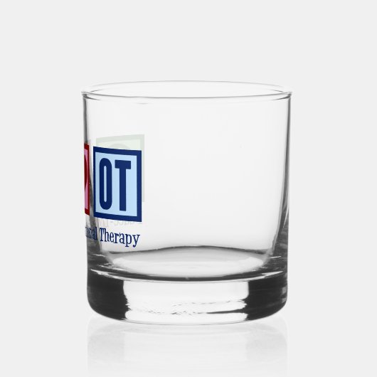 Peace Love to Occupational Therapy Whisky Glas (Links)