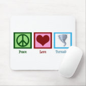 Peace Love Tornado Muismat (Met muis)