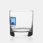 Peace Love Toxicology Cute Toxicologe Whisky Glas (Links)