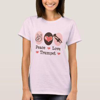 Peace Love Trumpet Organic T-shirt
