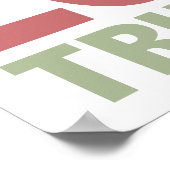 Peace Love Trumpets Poster (Hoek)