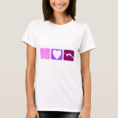 Peace Love Tumble T-shirt (Voorkant)