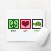 Peace Love Turtles Muismat (Met muis)