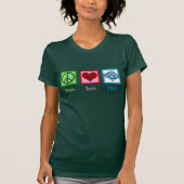 Peace Love UFO's T-shirt (Voorkant)