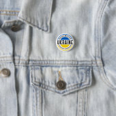 Peace Love Ukraine Button (In situ)