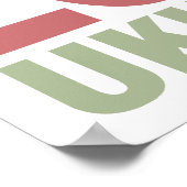 Peace Love Ukuleles Poster (Hoek)