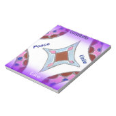 Peace Love Unity hakuna matata .png Notitieblok (Linkerzijde)