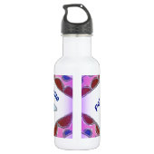 Peace Love Unity hakuna matata .png Waterfles (Achterkant)