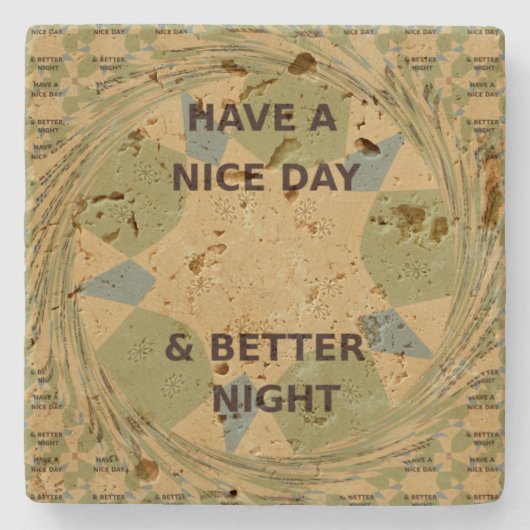 Peace Love Unity Stone Onderzetters (Voorkant)