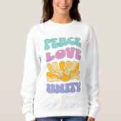 Peace Love Unity Trui (Voorkant)