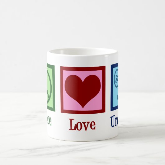 Peace Love Urology Koffiemok (Center)