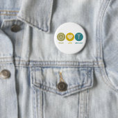 Peace Love Urology Ronde Button 5,7 Cm (In situ)