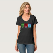 Peace Love Urology T-shirt (Voorkant volledig)