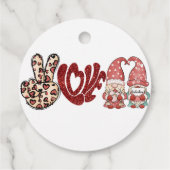 Peace Love Valentijns | VALENTIJNSDAG Bedankjes Labels (Achterkant)