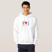 Peace Love Vape Hoodie (Voorkant volledig)