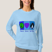Peace Love Vet Tech T-shirt (Voorkant)