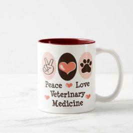 Peace Love Veterinary Medicine Mok