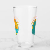 Peace & Love Vibes Glas (Links)