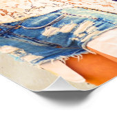 Peace & Love Vibes Poster (Hoek)