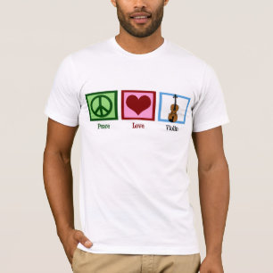 Peace Love Violin T-shirt
