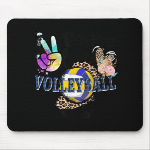 Peace Love Volleyball Nonni Life Ma Grandma Leopa Muismat