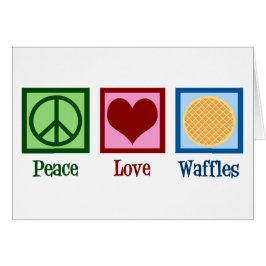 Peace Love Waffles