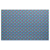 Peace Love Water Polo Team Blue Stof (Yard (91,4 cm))