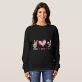 Peace Love Wine Trui (Voorkant volledig)