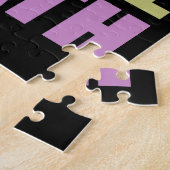 Peace Love Wiskunde Legpuzzel (Zijkant)