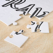 PEACE LOVE X-RAY RADIOLOGIE LEGPUZZEL (Zijkant)