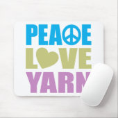 Peace Love Yarn Muismat (Met muis)