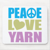 Peace Love Yarn Muismat (Voorkant)