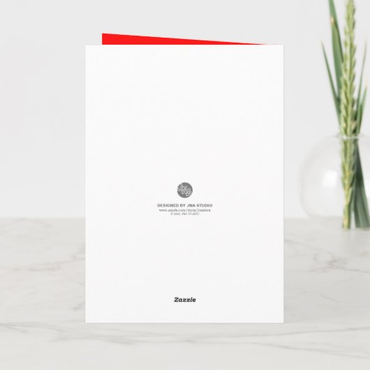 Peace Love & You Valentijn Day Kaart (Achterkant)