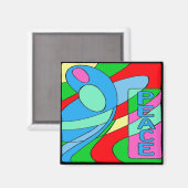 Peace Madonna Magnet (Voorkant / Achterkant)