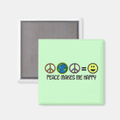 Peace Magneet (Voorkant / Achterkant)