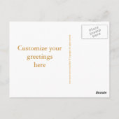 Peace Mandala Briefkaart (Achterkant)