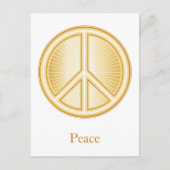 Peace Mandala Briefkaart (Voorkant)