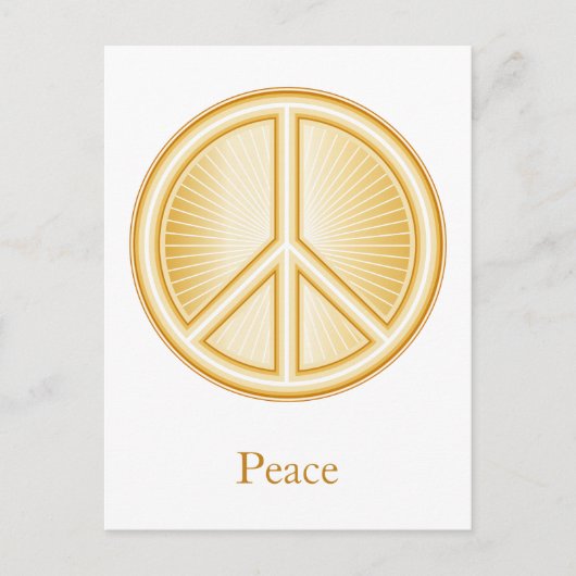 Peace Mandala Briefkaart (Voorkant)