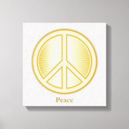 Peace Mandala Canvas Art (Voorkant)