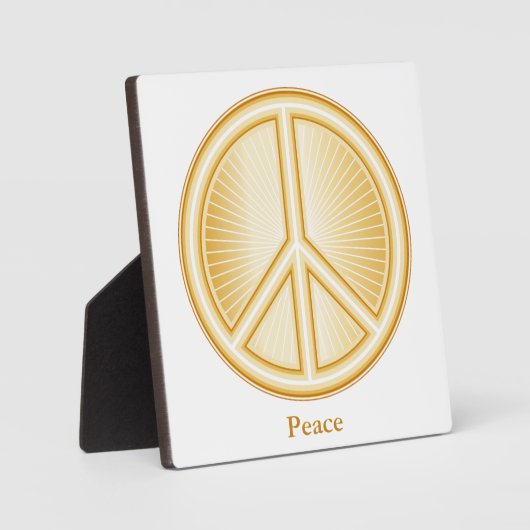 Peace Mandala Fotoplaat (Voorkant)