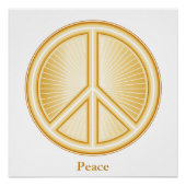 Peace Mandala Perfect Poster (Voorkant)