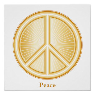 Peace Mandala Perfect Poster