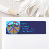 Peace Mandala retour adres label (Insitu)