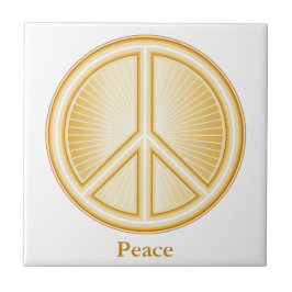 Peace Mandala Tegeltje