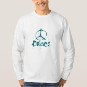 Peace mannen tshirt (Voorkant)
