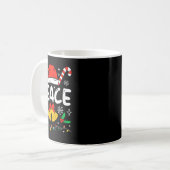 Peace Matching I Come In Peace Couples Santa Hat C Koffiemok (Voorkant links)