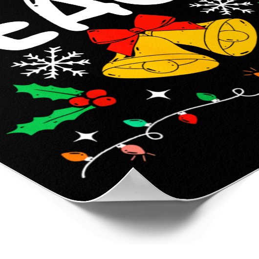 Peace Matching I Come In Peace Couples Santa Hat C Poster (Hoek)