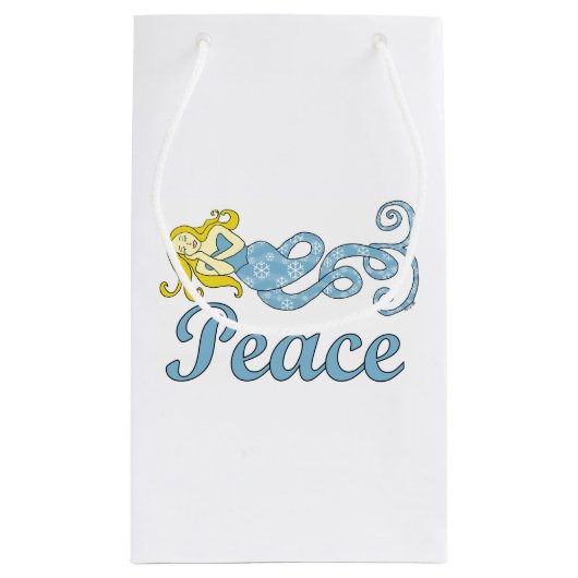 Peace Mermaid Holiday Dreams Klein Cadeauzakje (Achterkant)