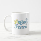 Peace Mermaid Holiday Dreams Koffiemok (Links)