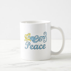 Peace Mermaid Holiday Dreams Koffiemok